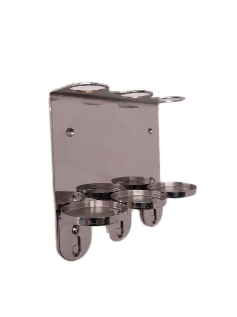 WALL MOUNT 300ml TRIPLE DISPENSER CHROME HOLDER ideal for Molton Brown  Sea Kelp Bottles