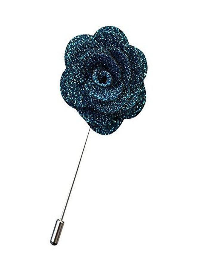 DEEPERFETTO Handmade Rose Flower Lapel PIN Boutonniere Brooch for Men - Image 2