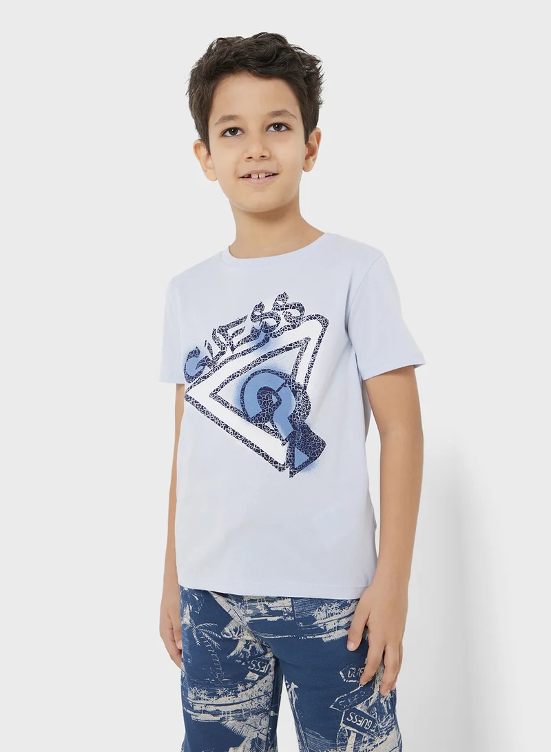 جس Kids Logo T-Shirt