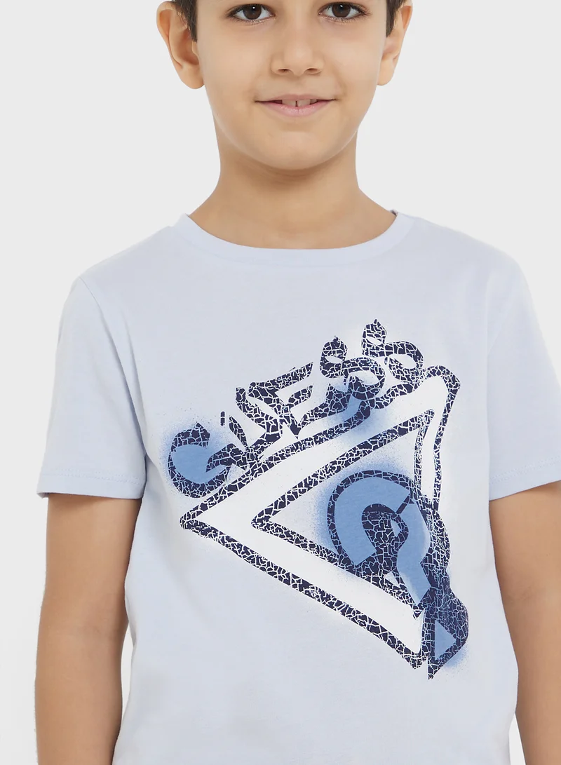 جس Kids Logo T-Shirt