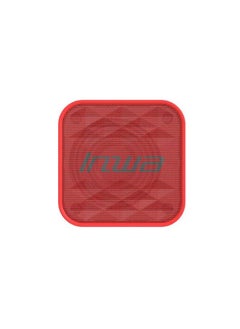 Wireless Bluetooth Speaker Mini Sound Blaster Portable Outdoor IPX7 Waterproof Stereo Music Support TF Card/AUX Built-in Mic (Red)