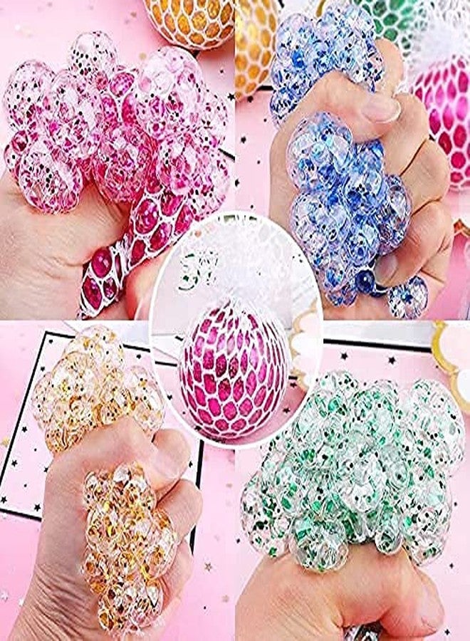 Sajani Corona Shape Squeeze Ball | Stress Relief Tool | Fidget Toys for Kids & Adults | Stress Ball with Flour Fill and Anti Pop Rubber(Multicolor) (6) - Image 3