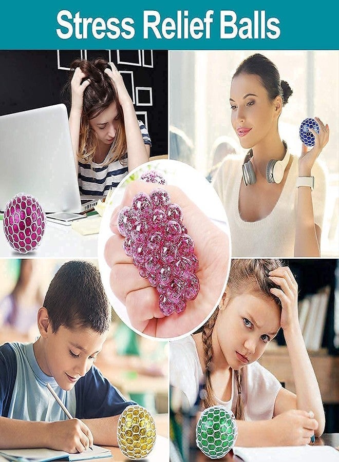 Sajani Corona Shape Squeeze Ball | Stress Relief Tool | Fidget Toys for Kids & Adults | Stress Ball with Flour Fill and Anti Pop Rubber(Multicolor) (6) - Image 4
