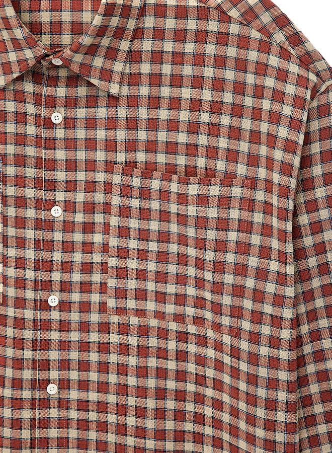 Koton  Long Sleeve Checked Shirt for Men | Best Price UAE