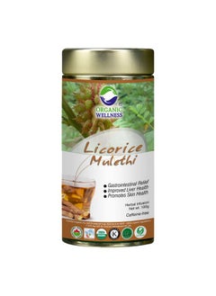 Organic Wellness Licorice Tea 100 Gram Tin  - Image 1