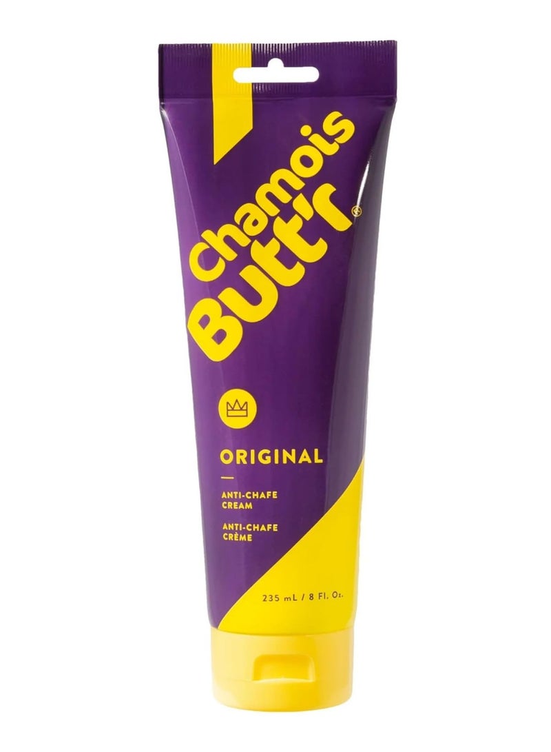 CHAMOIS BUTT'R Chamois Butt'r Original Anti-Chafe Cream, 8 oz tube  - Image 1