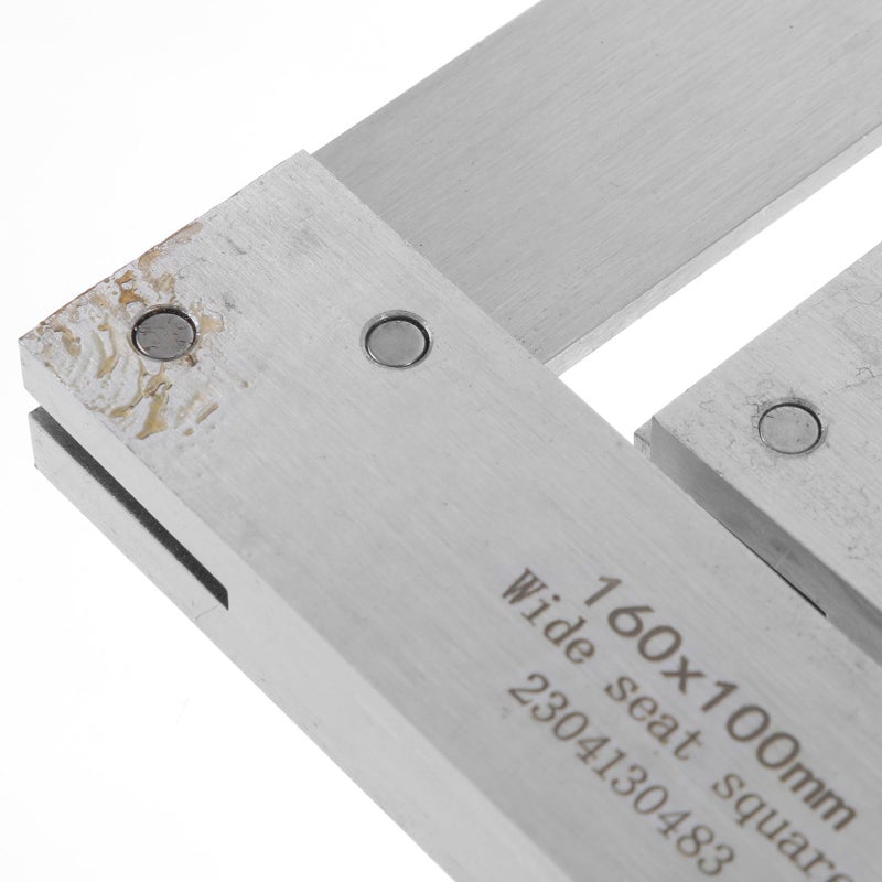 L Shaped Carpenter Square Set 4 Pieces Precision 90 Degree Right Angle Measuring Tool - Image 4