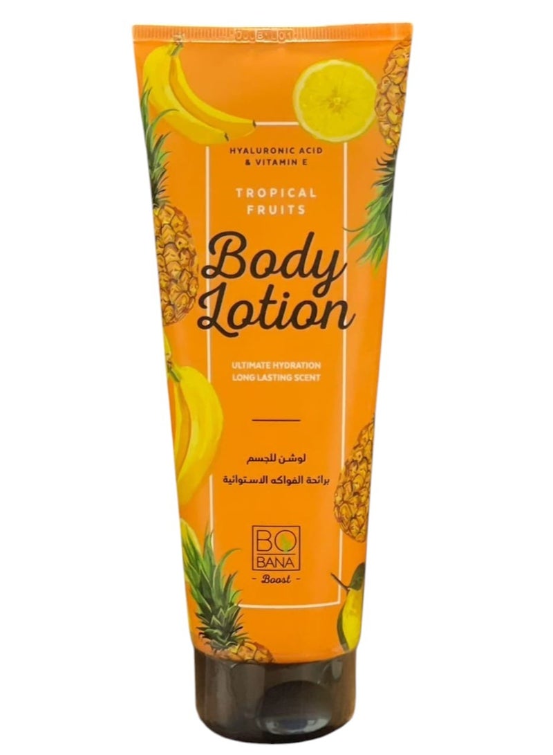 BOBANA Body Lotion Tropical Fruits 240 ml - Image 1