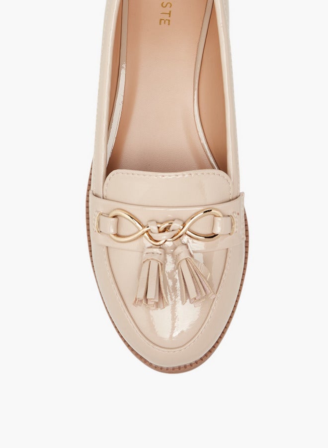 Celeste Women's Tassel Accent Slip-On Loafers - Image 4