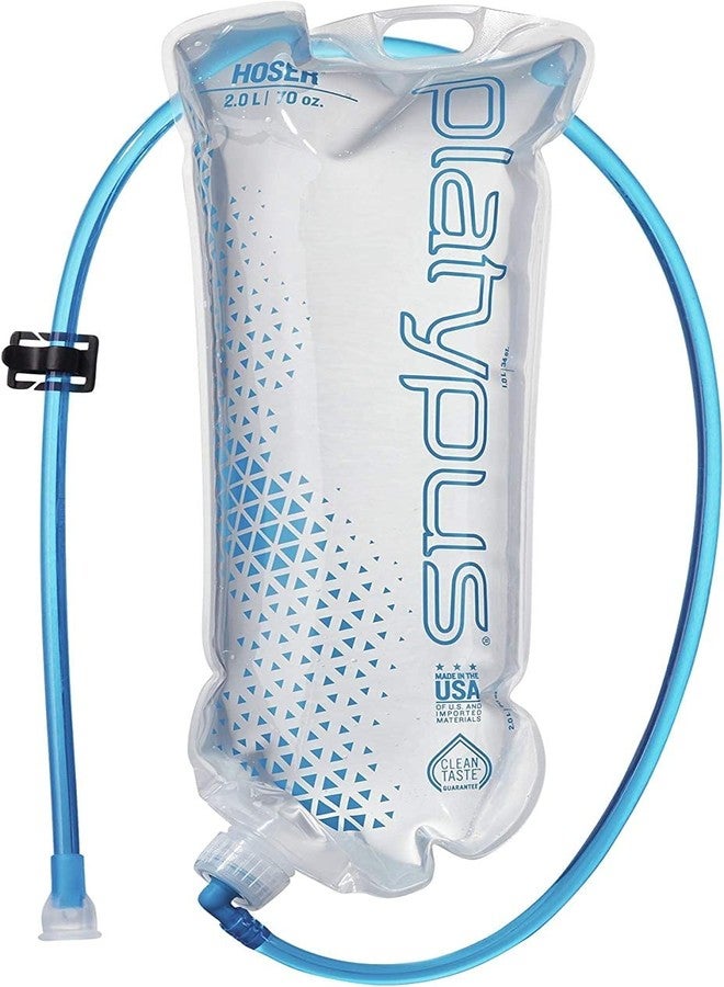 Platypus Hoser Hands-Free Hydration System Water Reservoir, 2-Liter, with Fast Flow Valve, one color - Image 1