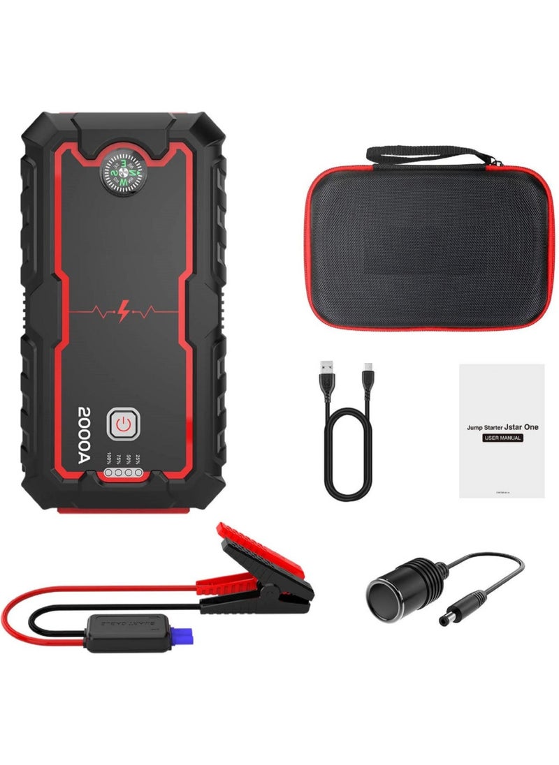 Generic Car Jump Starter 22000mAh 2000A  - Image 3
