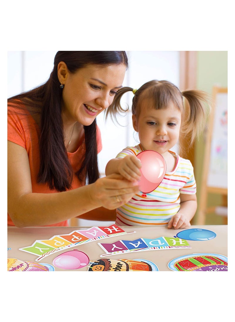 BIRTHDAY Decorations Board Set 20 Pieces Cut Out  Classroom Wall Decorations Bulletin Boards Classroom Print Up to Date  - Image 2