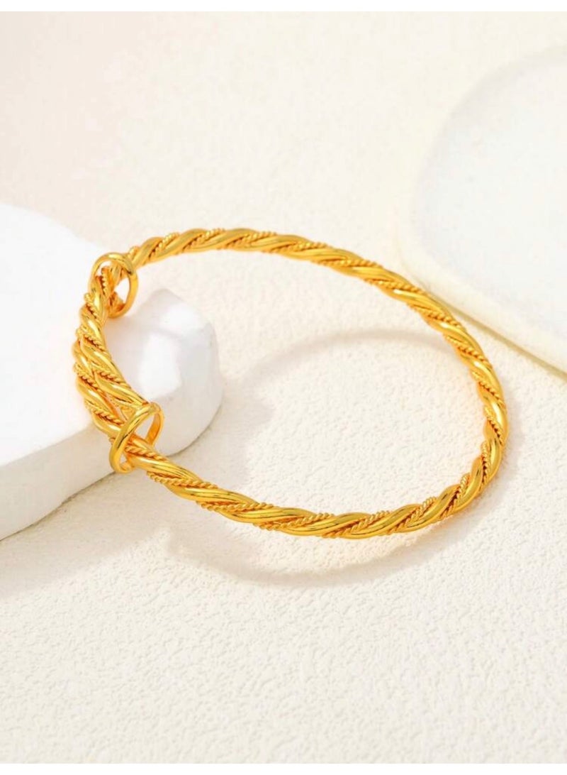 GOLDMAX 21k Gold Plated Bangle For Women - Image 3