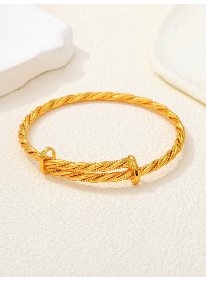 GOLDMAX 21k Gold Plated Bangle For Women - Image 2