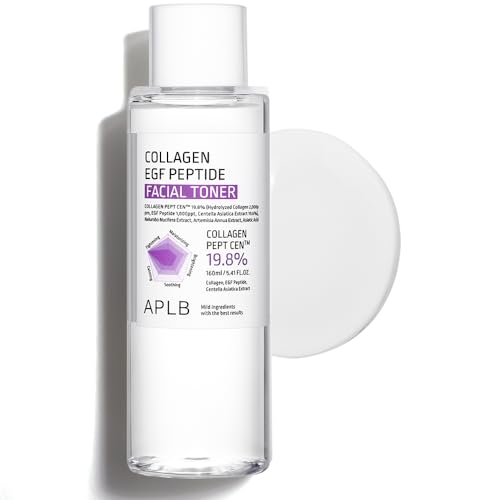 APLB Collagen EGF Peptide Facial Toner Collagen PEPT CEN 198 541 FLOZKorean Skincare Elasticity Care Replenishing Moisture Revitalize for Gentle and Improve Skin Texture - Image 1