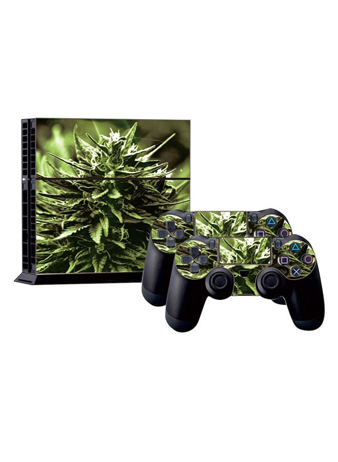 NIBEMINENT Stylish Full Body Decal Skin Sticker Cover For PS4 Console And 2 Controllers Style 9  - Image 5