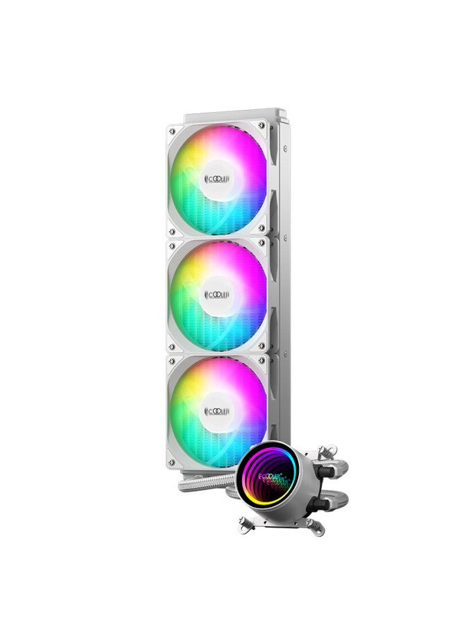 Pccooler Giant Wave 360 Argb White All-in Liquid Cpu Cooler - Image 2