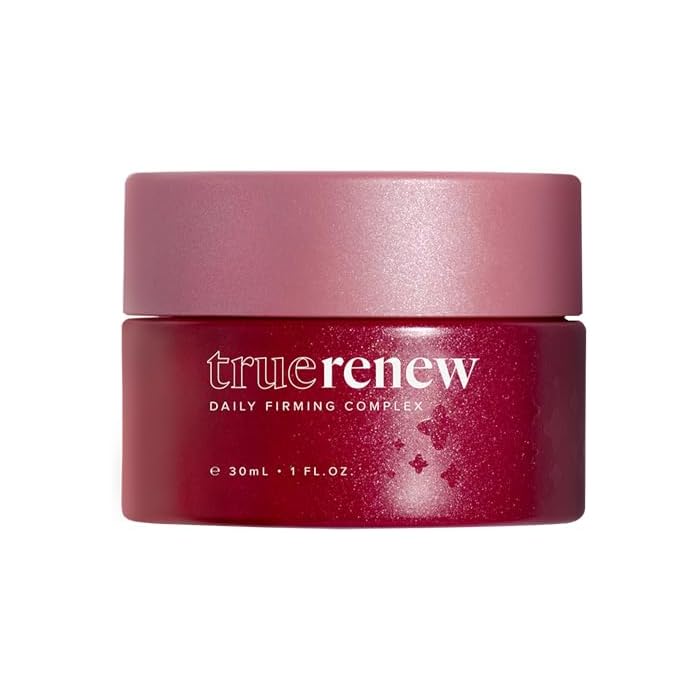 TrueScience - TrueRenew Daily Firming Complex - Face Cream That Combats 11 Signs of Aging, Reclaim Your Radiance in 21 Days! Better-than-Retinol Alternative with Collagen Amplifiers - 1 fl. oz.