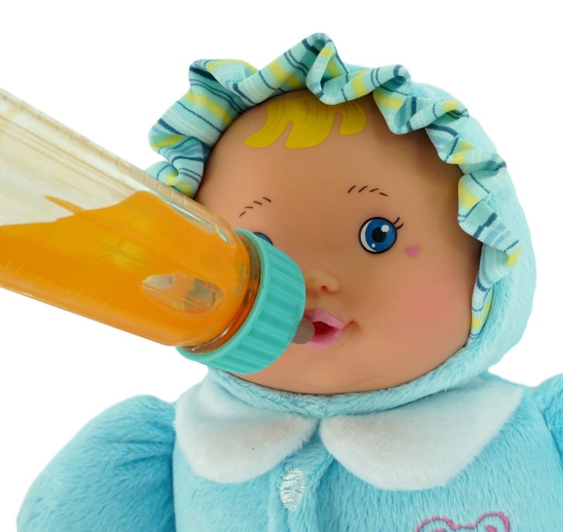 جا-رو Ja-Ru Magic Baby Doll Bottles (عبوتين من زجاجتين) زجاجة الحليب وزجاجة عصير زجاجة طفل دمية. تعيين مع 2 زجاجات. 701-2 - Image 3