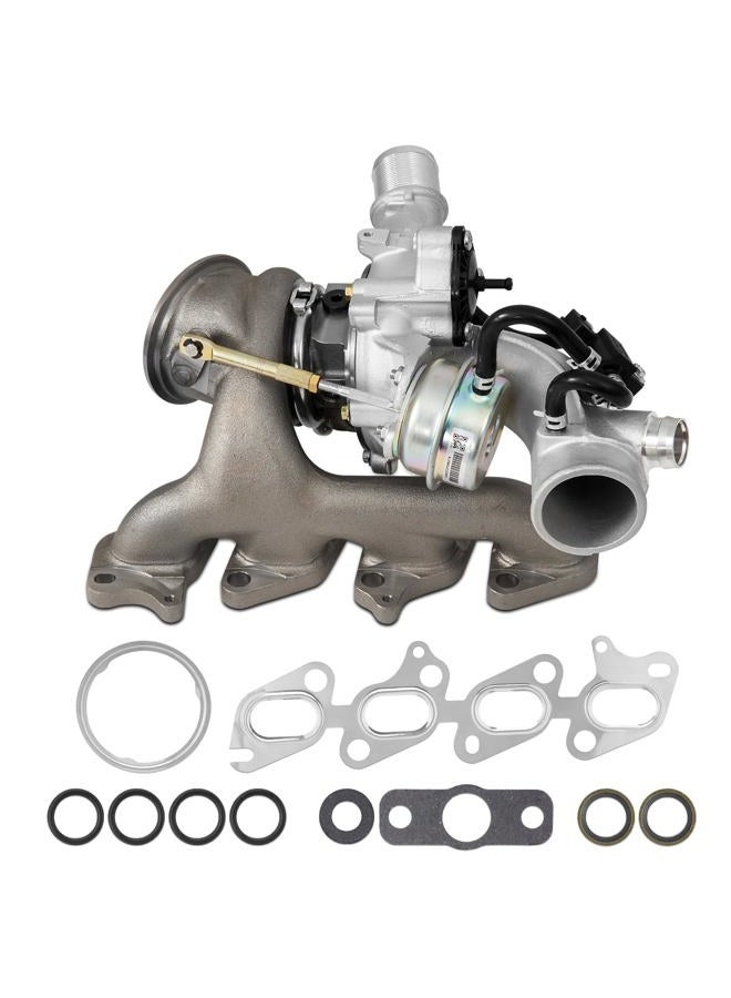 YEHERIT 667-203 1.4 Turbo Turbocharger with Gasket Compatible with 2011-2016 Chevrolet Cruze 2012-2020 Chevy Sonic 2013-2018 Trax 2013-2020 Buick Encore 1.4L Turbo Charger Replace# 55565353 - Image 1