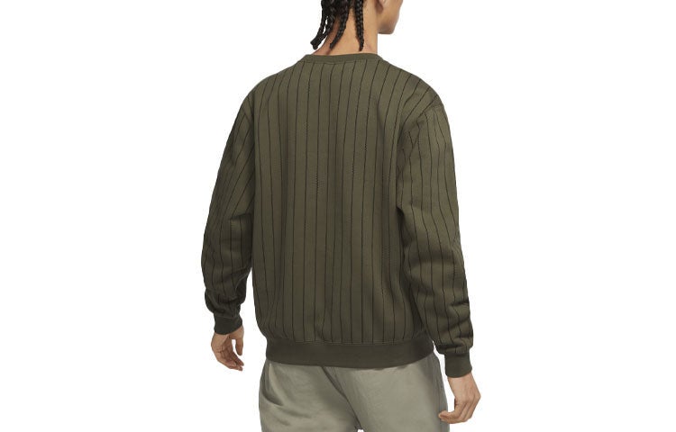 Nike Unisex SB Skateboard Round-neck Sweatshirt Green - Image 1