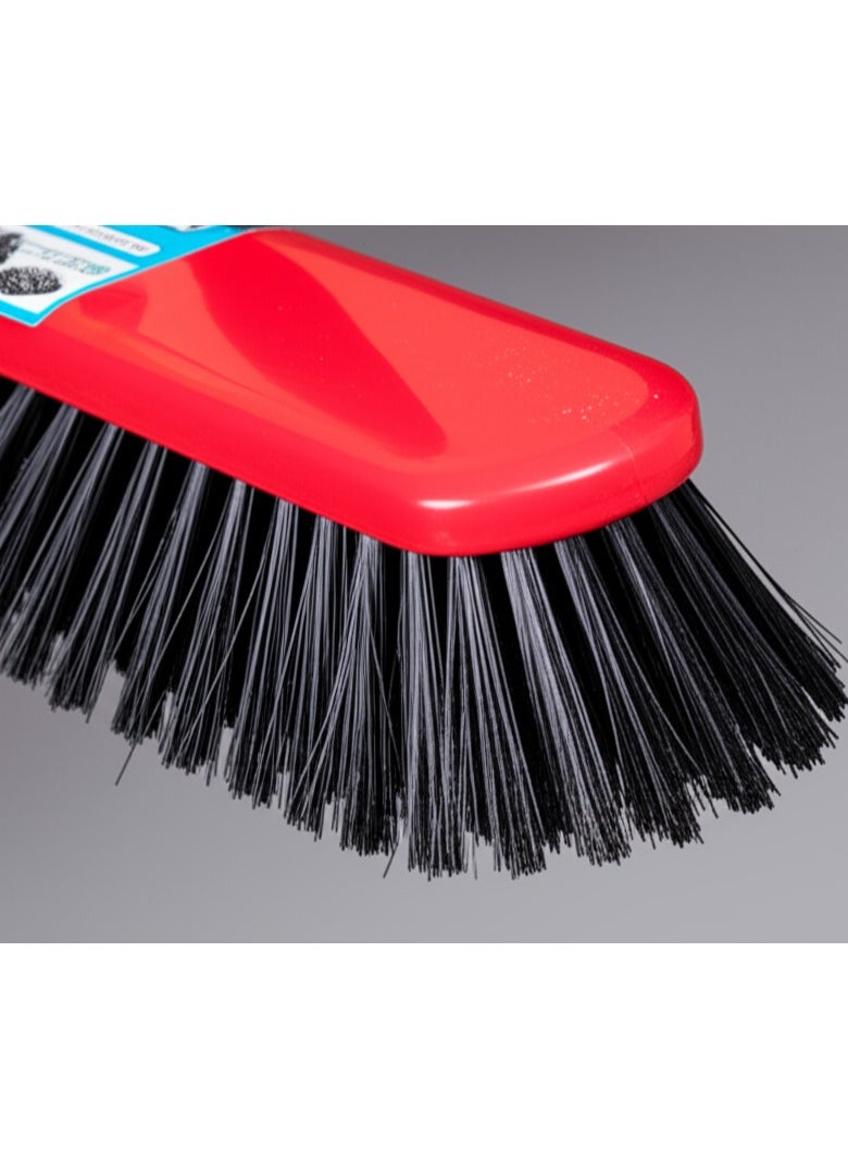 CEPILLO Indoor Floor Cleaning Broom/Brush Head With Stick, Small brush, Long broomstick for easy brooming, Great use for home, kitchen, bathroom, office, lobby etc  - Image 3