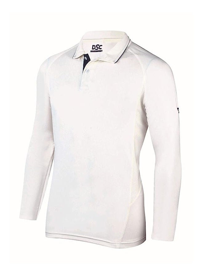DSC Men's Passion Polyester Full Sleeve Cricket T-Shirt Size 28 | Light Weight | Comfortable | Stylish - Image 1