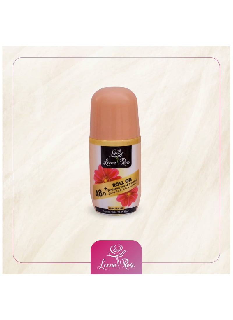 Leena Rose - Roll On-Eliminates Bad Odor Causes - 50 ML - Image 1