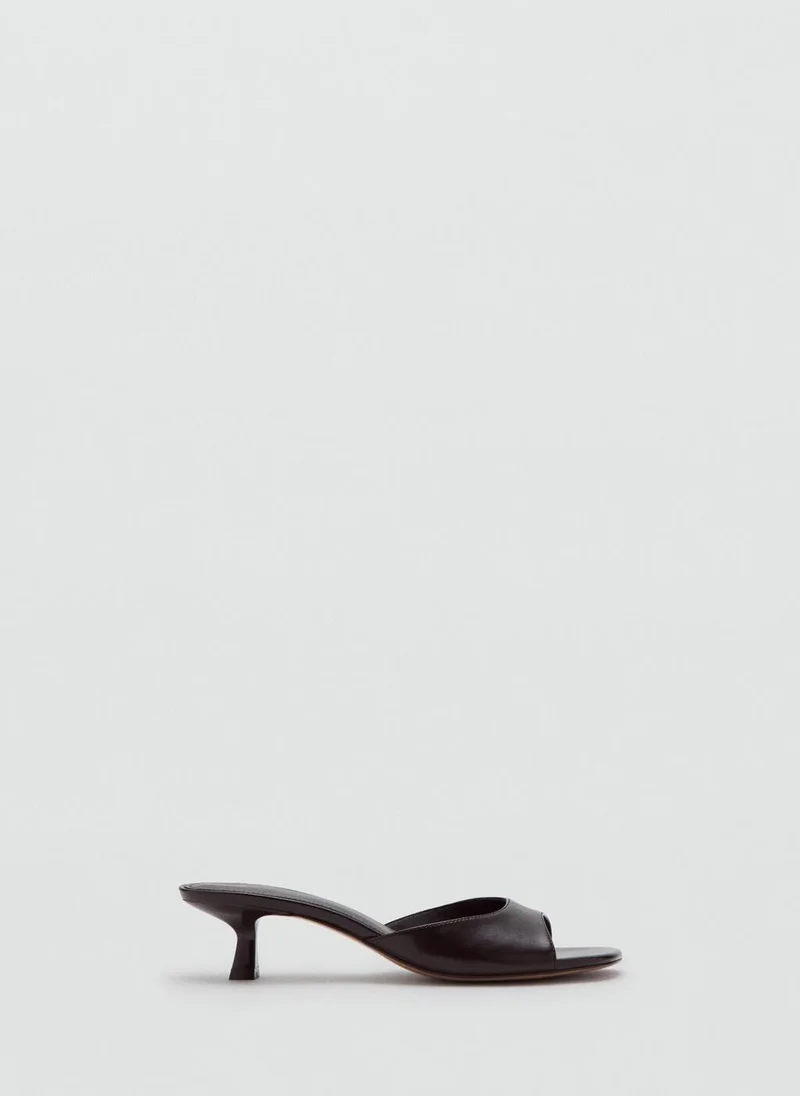 مانجو Kitten Heel Sandals