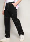 Campus Sutra Jet Black