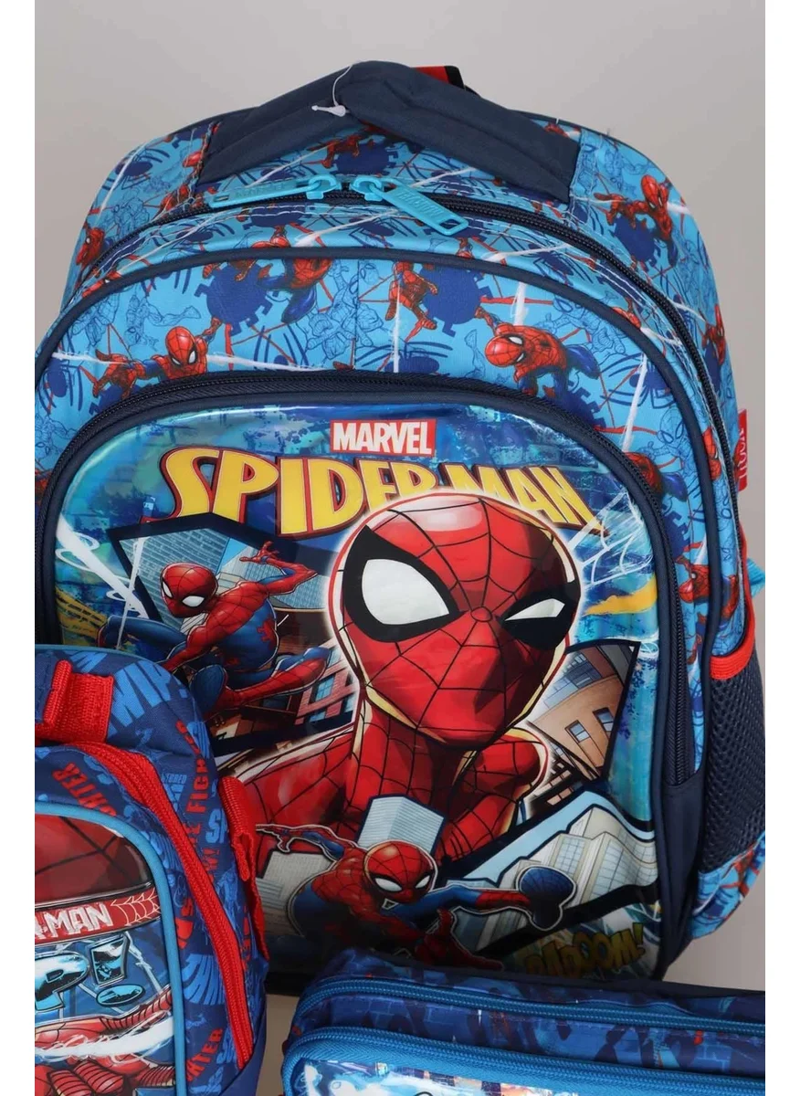 SPIDERMAN Licensed Primary School, Nutrition and Pencil Bag Set of 3