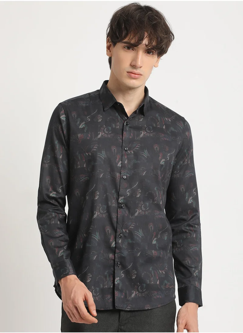 ذا بير هاوس Cotton Shirt for Men | Slim Fit, Long Sleeve, Casual & Formal Wear | Soft, Breathable Fabric for Office, Everyday, & All-Season Use in Classic & Trendy