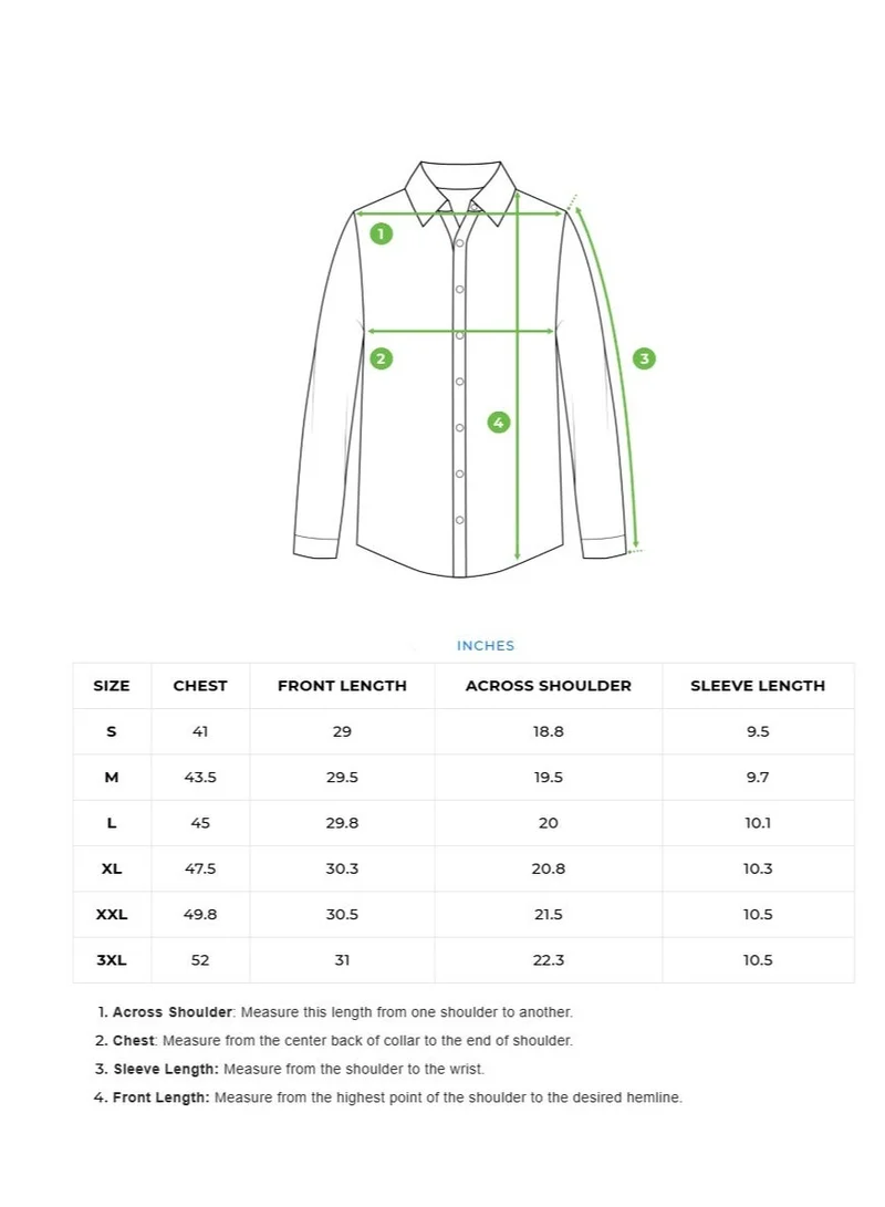 The Bear House  Cotton Shirt for Men | Long Sleeve, Casual & Formal Wear | Soft, Breathable Fabric for Office, Everyday, & All-Season Use in Classic & Trendy for Men | Best Price UAE