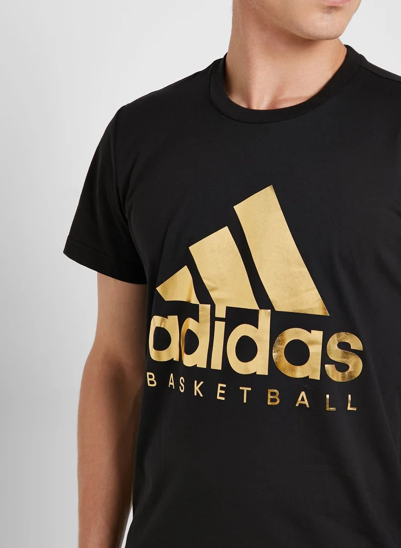 Adidas Gold Foil T-Shirt