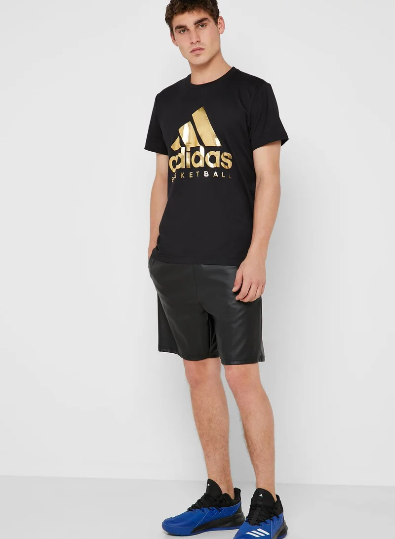 Adidas Gold Foil T-Shirt