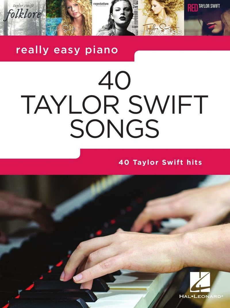 Hal Leonard 40 Taylor Swift Songs - Really Easy Piano Songbook | Easy Piano Sheet Music with Lyrics and Performance Tips | Beginner Pop Music Book for Students, ... Iconic Hits (Really Easy Piano; Hal Leonard) - Image 4