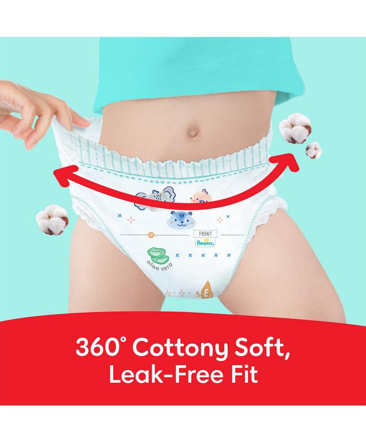 بامبرز Pampers Ultimate Comfort Pants Diapers Size 3, 56's x 2 - Image 5
