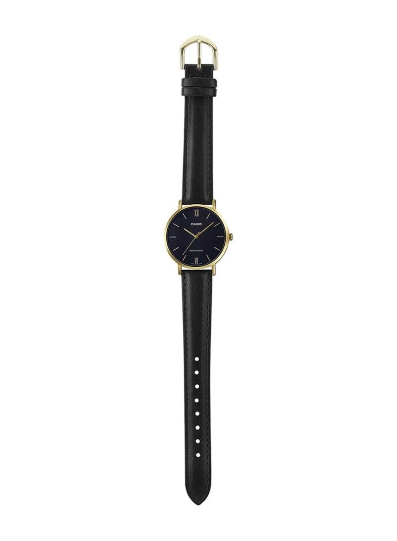 CASIO Women's Enticer Analog Watch Ltp-VT01GL-1BUDF - 34 mm - Black - Image 3