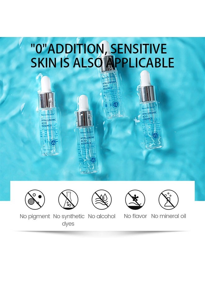 Vibrant Glamour - Hyaluronic Acid Serum，Pure Hyaluronic Acid Serum Hides Wrinkles Enhances Elasticity Anti Aging 15ml - Image 1