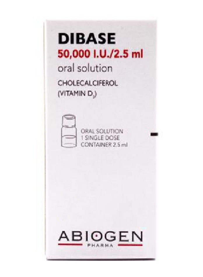 Dibase Dibase 50000iu/2.5ml Oral Solution 2.5ml