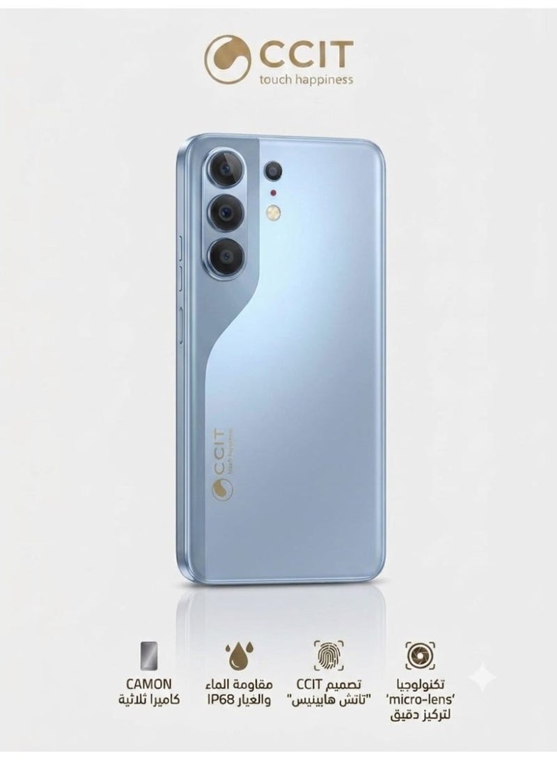 CCIT Smartphone CCIT CAMON 500 AMOLED 7.0 Inch Triple Camera blue - Image 2