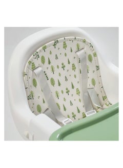 Nurtur High chair, Storage Basket, Lockable Wheels, wooden finish, with padded cushioning, Detachable Tray, footrest included - Green - pzsku/ZC89F954244AB5E64B305Z/45/_/1739868341/a867386d-0b30-497c-8225-713b04101342