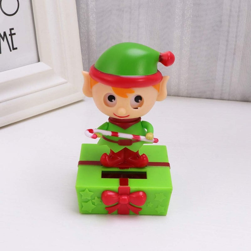 woobles Supplies Tabletop Figure Party Truck Animation for Powered Favors Christmas Shaped Decoration Head Board Figures Shaking Dashboard Auto Filler Solar Dancer Bobblehead Car Picture 3 11*5.5cm - Image 2