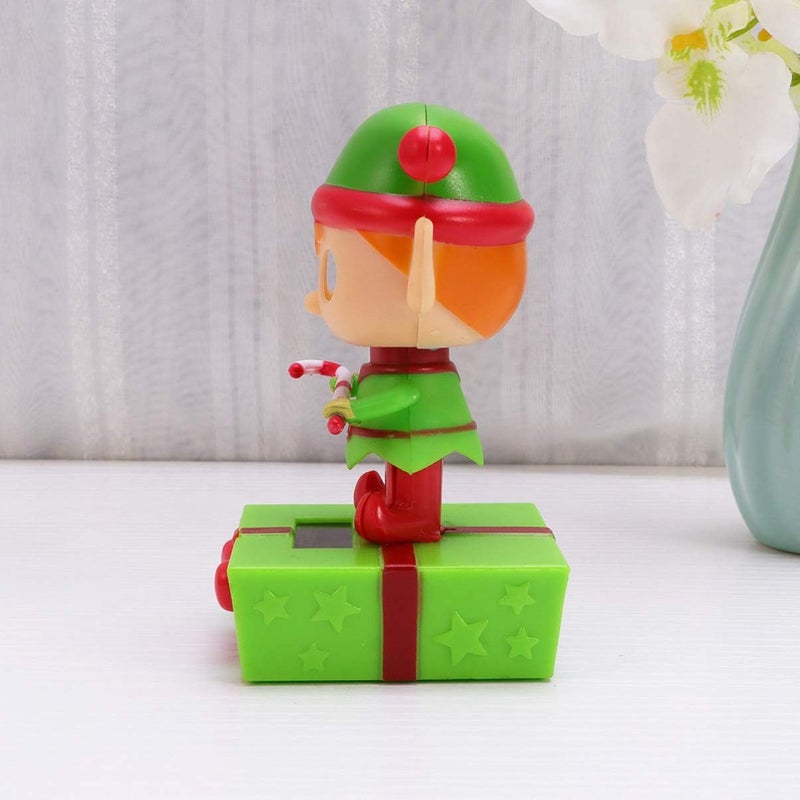 woobles Supplies Tabletop Figure Party Truck Animation for Powered Favors Christmas Shaped Decoration Head Board Figures Shaking Dashboard Auto Filler Solar Dancer Bobblehead Car Picture 3 11*5.5cm - Image 5