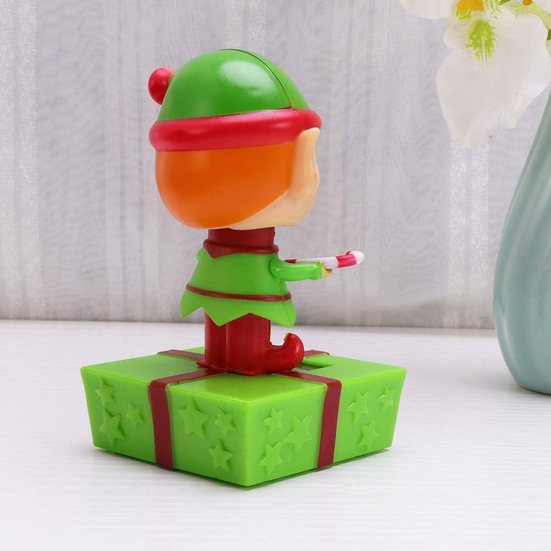 woobles Supplies Tabletop Figure Party Truck Animation for Powered Favors Christmas Shaped Decoration Head Board Figures Shaking Dashboard Auto Filler Solar Dancer Bobblehead Car Picture 3 11*5.5cm - Image 4