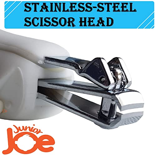 JUNIOR JOE Baby Nail Clipper with Magnifier Glass (Blue) - Image 3