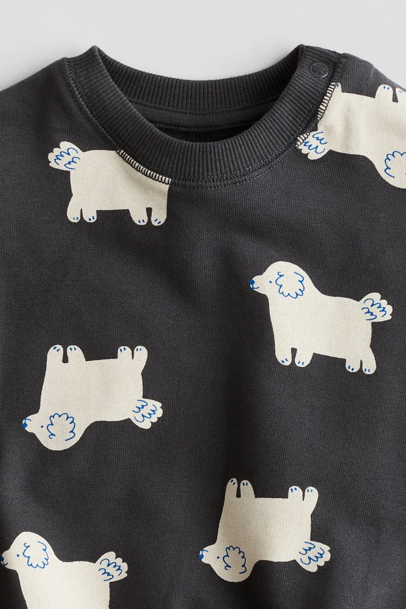 H&M Printed Sweatshirt