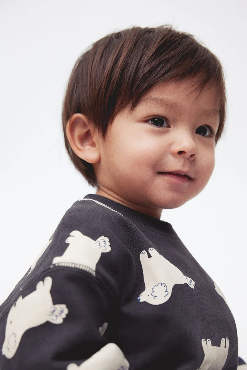 H&M Printed Sweatshirt