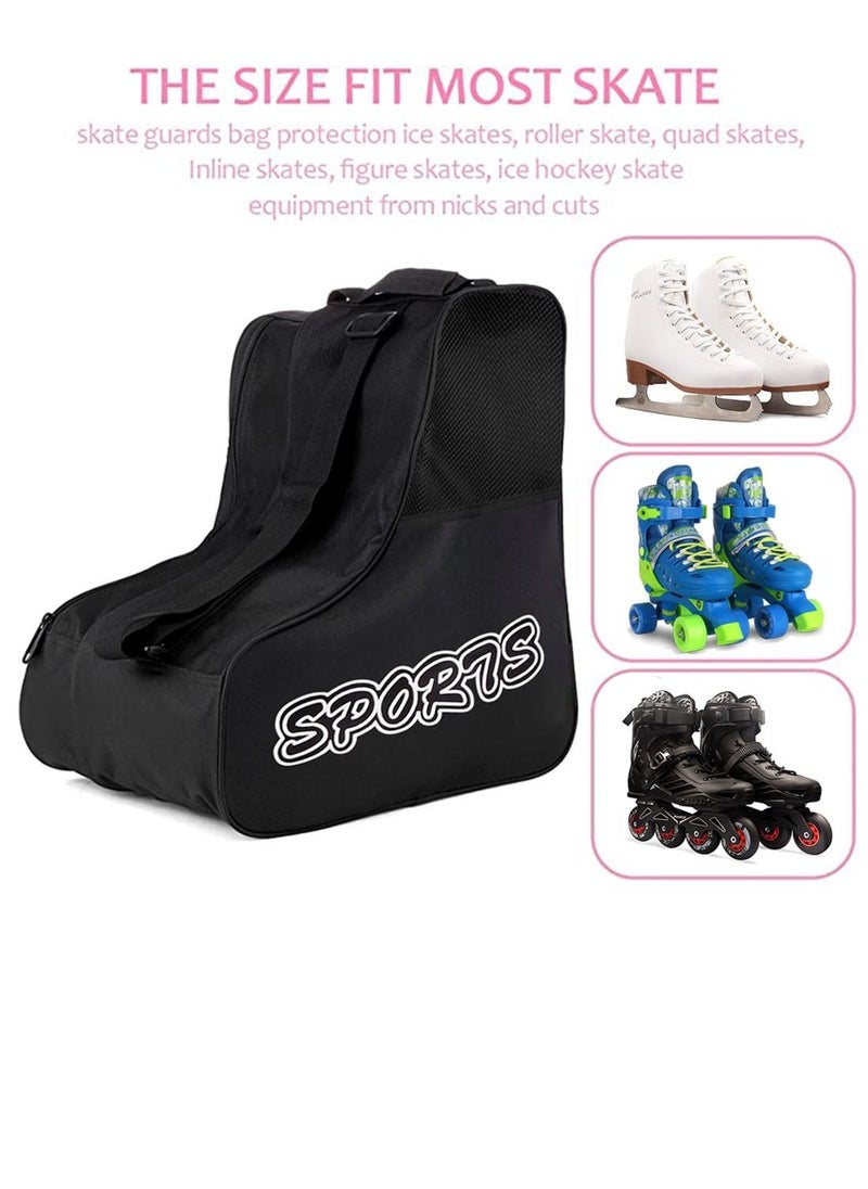 Sports Skates Bag for Ice Skate and Inline Roller Skate and Accessories, One Size  - Image 2