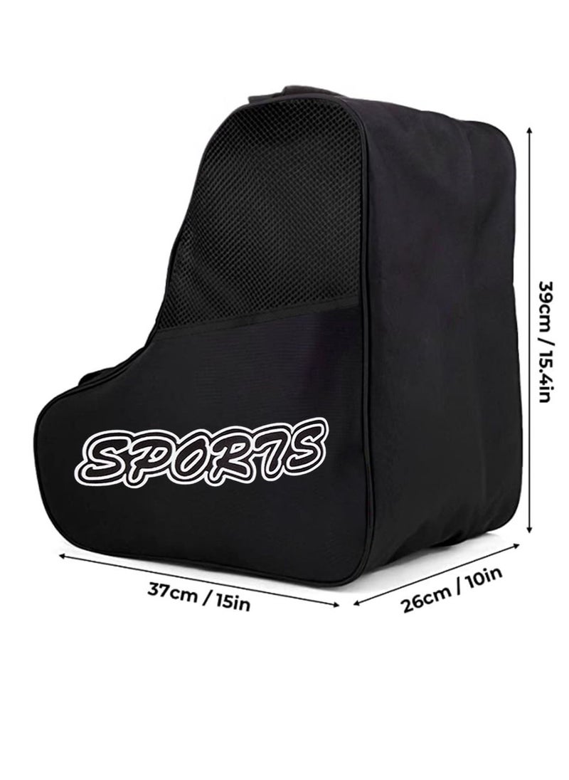Sports Skates Bag for Ice Skate and Inline Roller Skate and Accessories, One Size  - Image 5